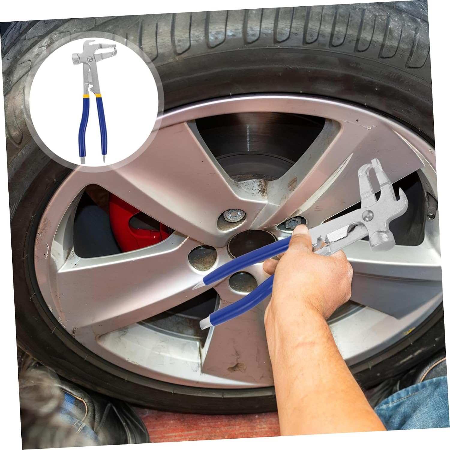 Tire Weight Removal Tool Alloy Wheel Weight Clip Pliers