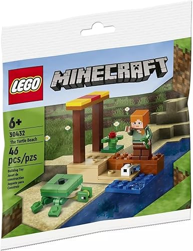 Miniatura 1 de LEGO Minecraft The Turtle Beach Polybag 30432