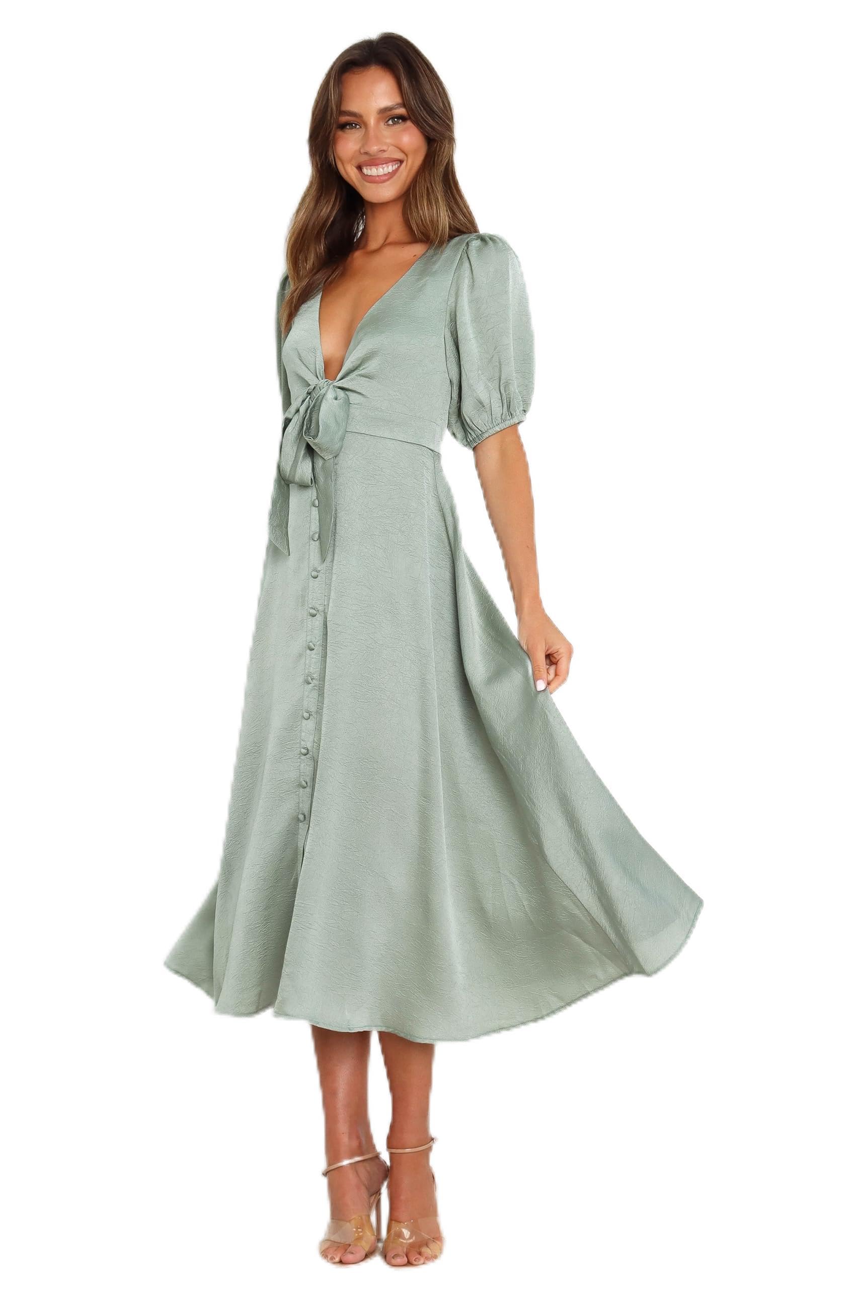 Photo 1 of Petal & Pup Piper Dress - Sage 10