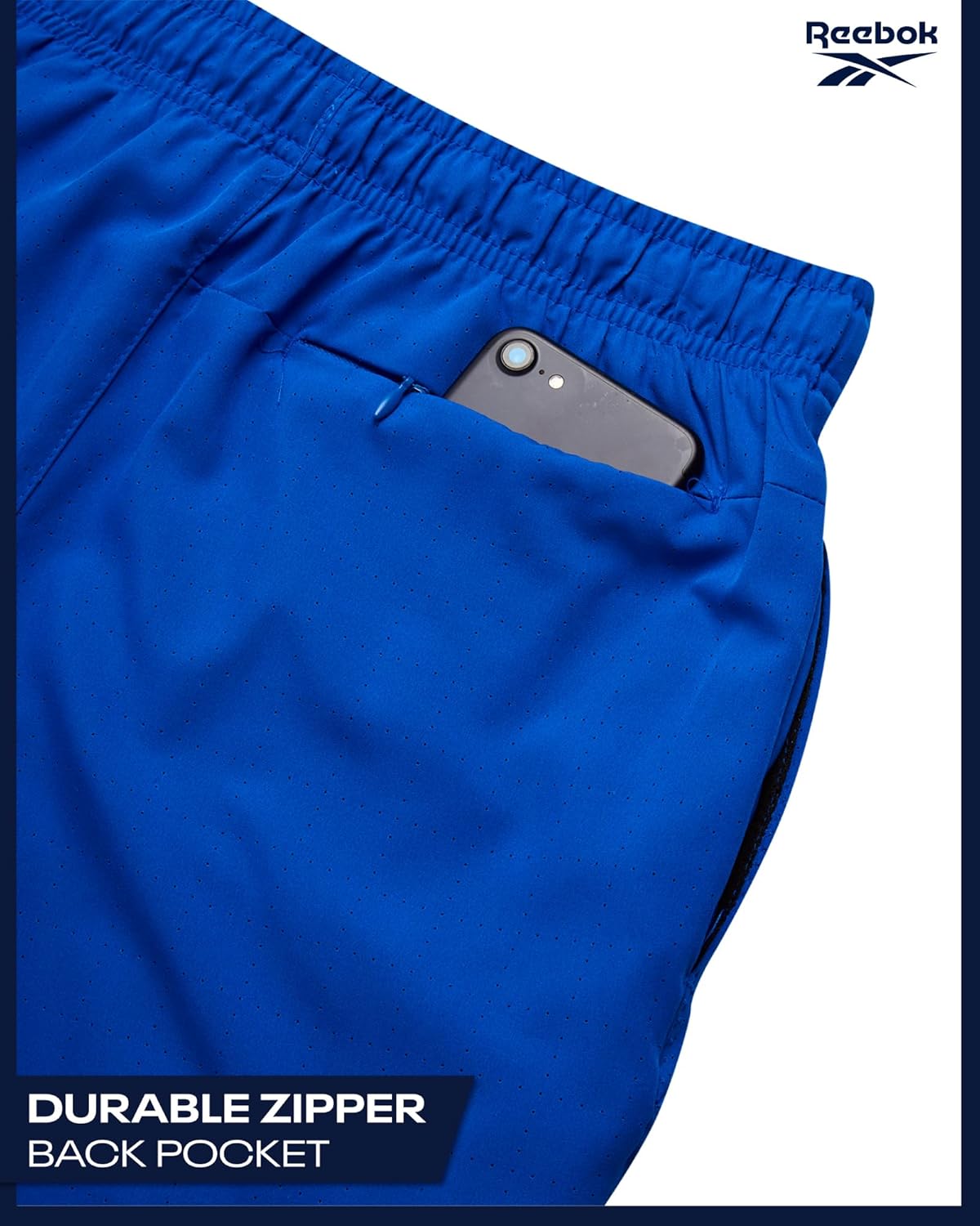 Reebok Boys Athletic Shorts 2 Pack – 2-in-1 Boys Basketball Shorts with Compression Liner – Quick Dry Running Shorts - Image 5