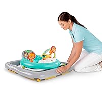 Vista 82 de Bright Starts Giggling Safari Walker with Easy Fold Frame for Storage, Ages 6 Months +