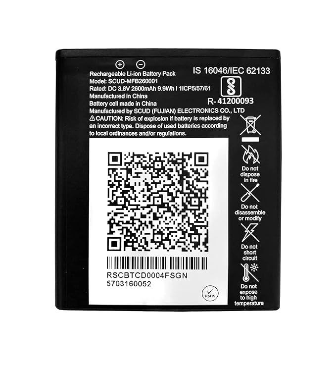 OZIT Original SCUDMFB260001 Mobile Battery Compatible with Reliance