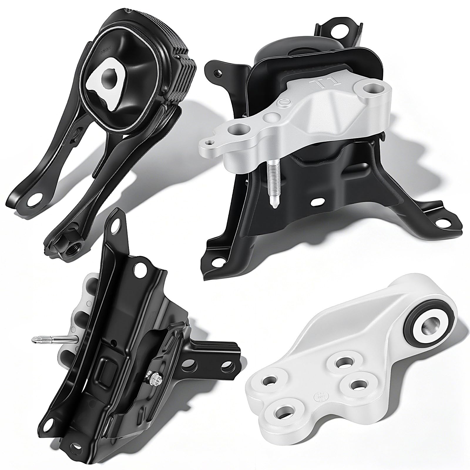 Photo 1 of semkalo 4 Pcs Engine Motor & Transmission Mount Kit, Fit for 2016-2022 Toyota Corolla Prius Prius Prime Prius V 1.8L L4 - Replace A42129 A42150 A42133 A42134 Engine Trans Mounts