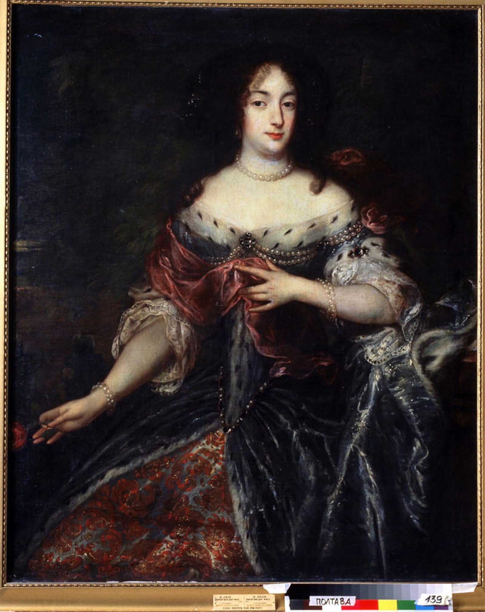 ARTXLXXBN Famous Painting Canvas Artwork Graffiti Print Portrait of Queen Henrietta Maria of France by Peter Lely Portrait Canvas Image for Home Decor 60x90cm