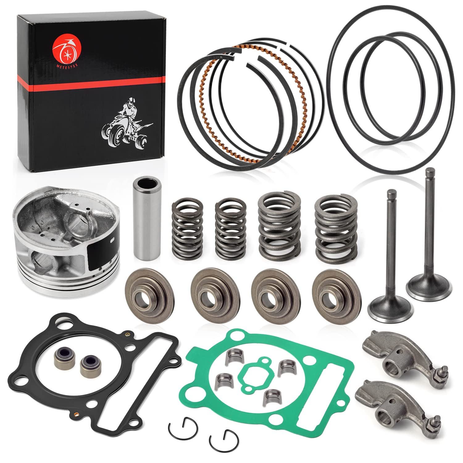 Amazon.com: Top End Repair kit Piston + Ring & Rocker Arm