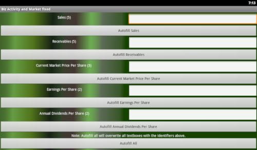 Biz Activity and Market fixed – vue 5