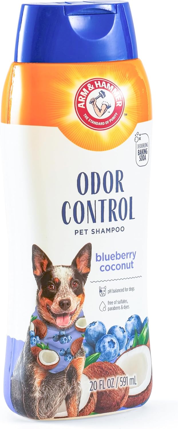 Arm & Hammer Odor Control Dog Shampoo, Blueberry Coconut, 20 Fl Oz image 2