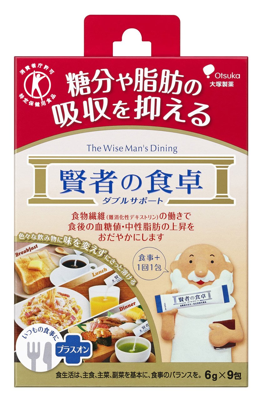Amazon | 大塚製薬 賢者の食卓ダブルサポート6gx9包 [特定保健用食品