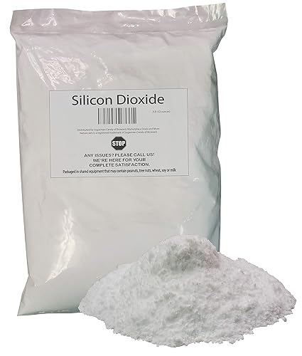 Dióxido de silicio 2 libras-polvo de sílice-agente antiaglomerante