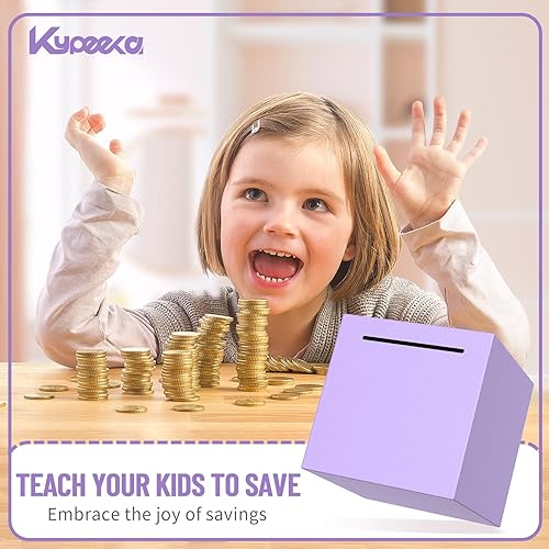 Miniatura 6 de Alcancía para adultos debe romperse para abrir, alcancía irrompible de acero inoxidable para adultos, caja de ahorro de metal para ahorrar dinero en