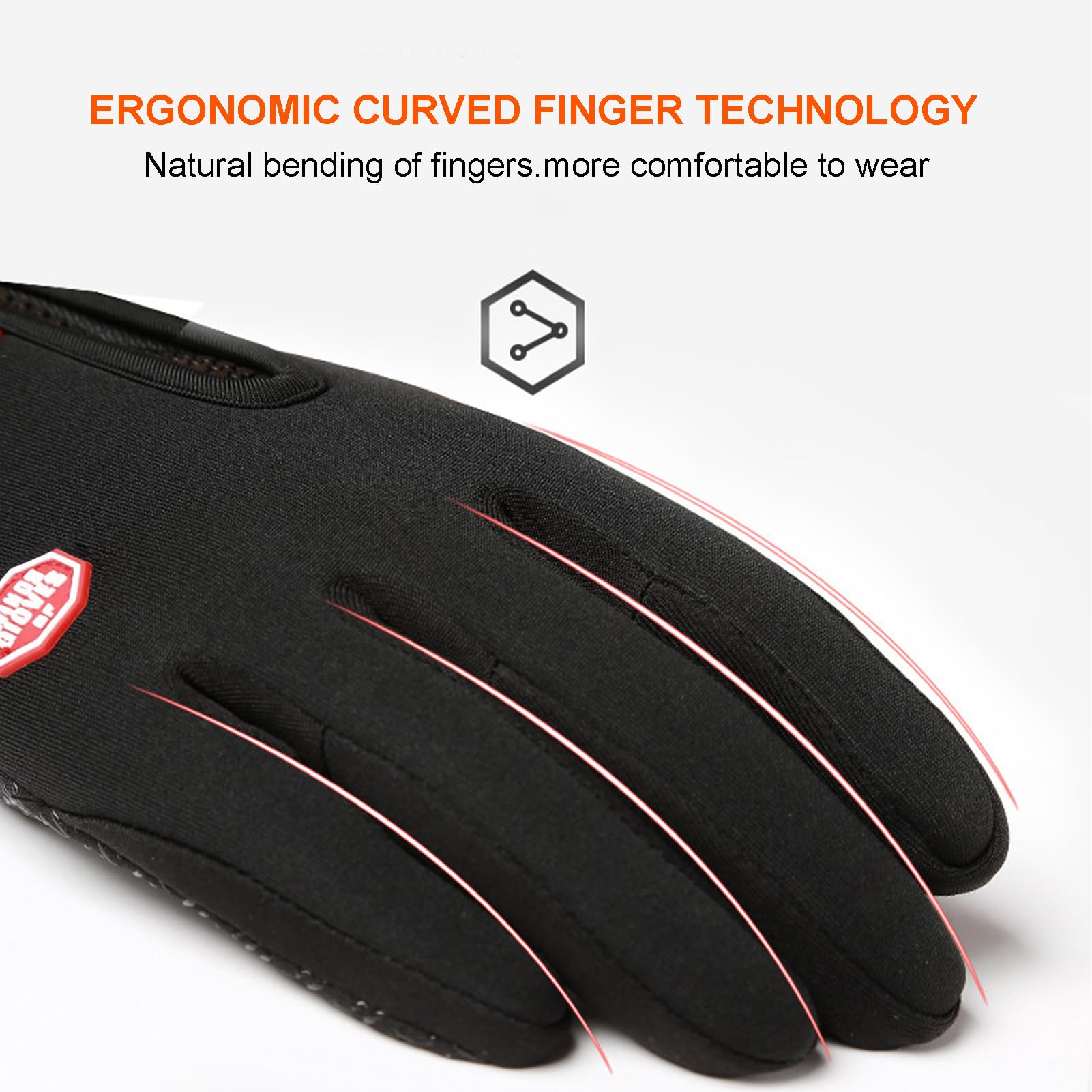 Guanti riscaldati elettrici, guanti da ciclismo riscaldati -Guanti USB | ricaricabili touchscreen scaldamani | Guanti riscaldanti caldi Guanti riscaldati portatili per donna Uomo Indoor Outdoor