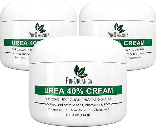 Miniatura 9 de Crema para los pies de urea al 40  4 onzas mejor removedor de callos hidrata y rehidrata los pies rodillas y codos para la piel agrietada rugosa
