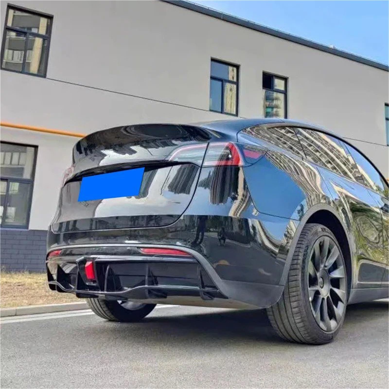 Diffusore Paraurti Posteriore 2016-2023 Per Tesla Per Il Modello Y/Per 3 Diffusore Paraurti Posteriore Splitter Spoiler Labbro Bodykit Nero Di Carbonio Tuning(Y Glossy Black)