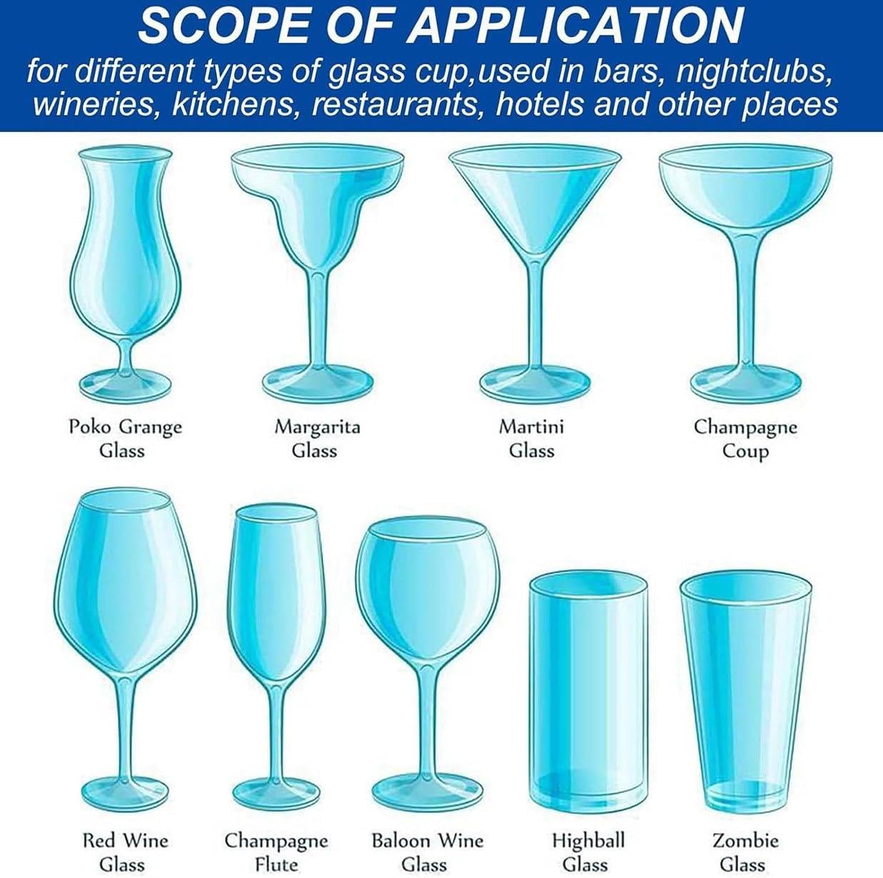 Enfriador de Vasos, Enfriador de Vasos con CO2, Enfriador de Vasos instantáneo para cócteles, Cerveza, Vino y Whisky, Enfriador de Vasos para Bar, Restaurante y Cocina. A