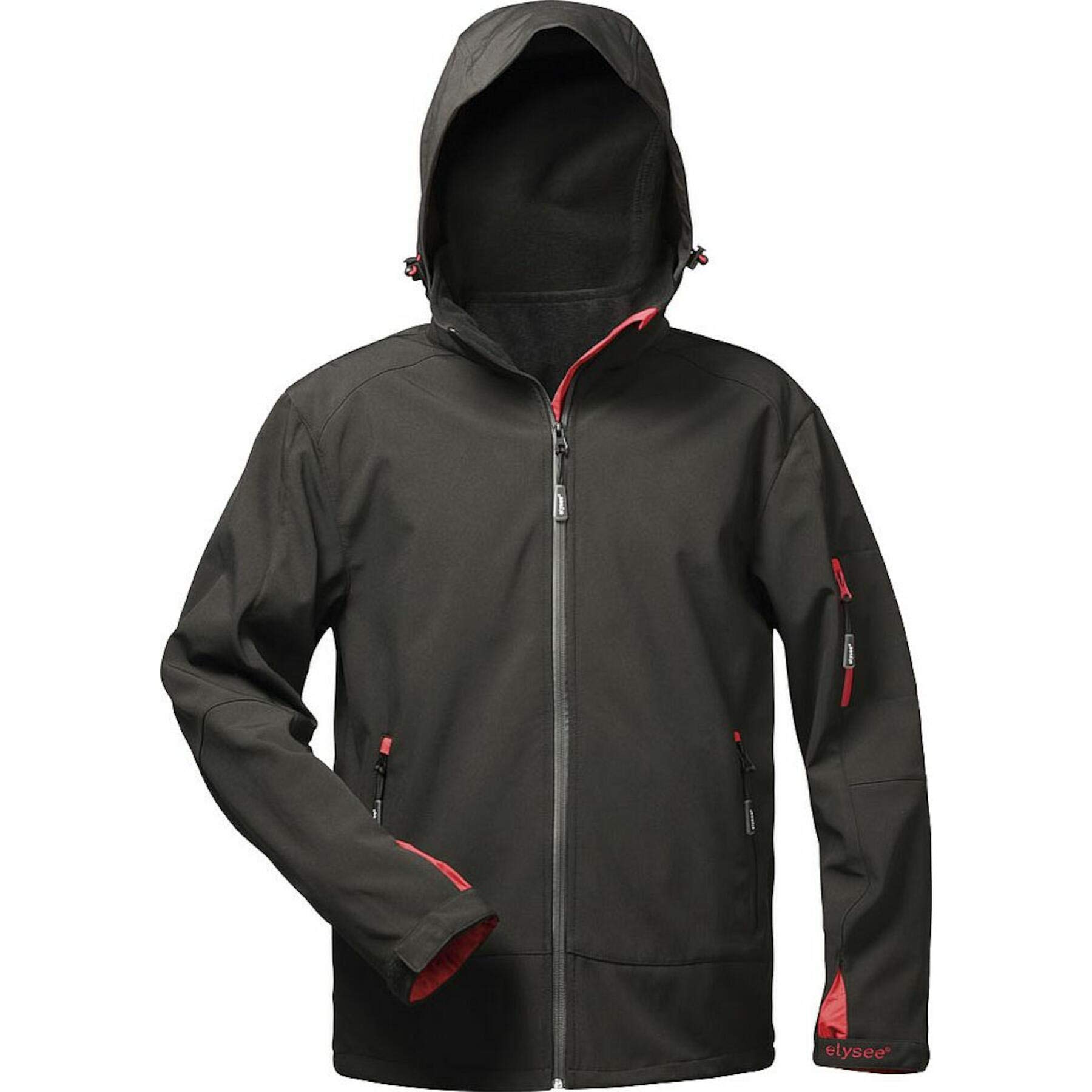 Elysee Softshell-Jacke Zeta mit Kapuze - 19980 - schwarz - Größe: