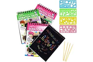 Kalkehay Rainbow Scratch Paper: The Perfect Artistic Adventure for All Ages