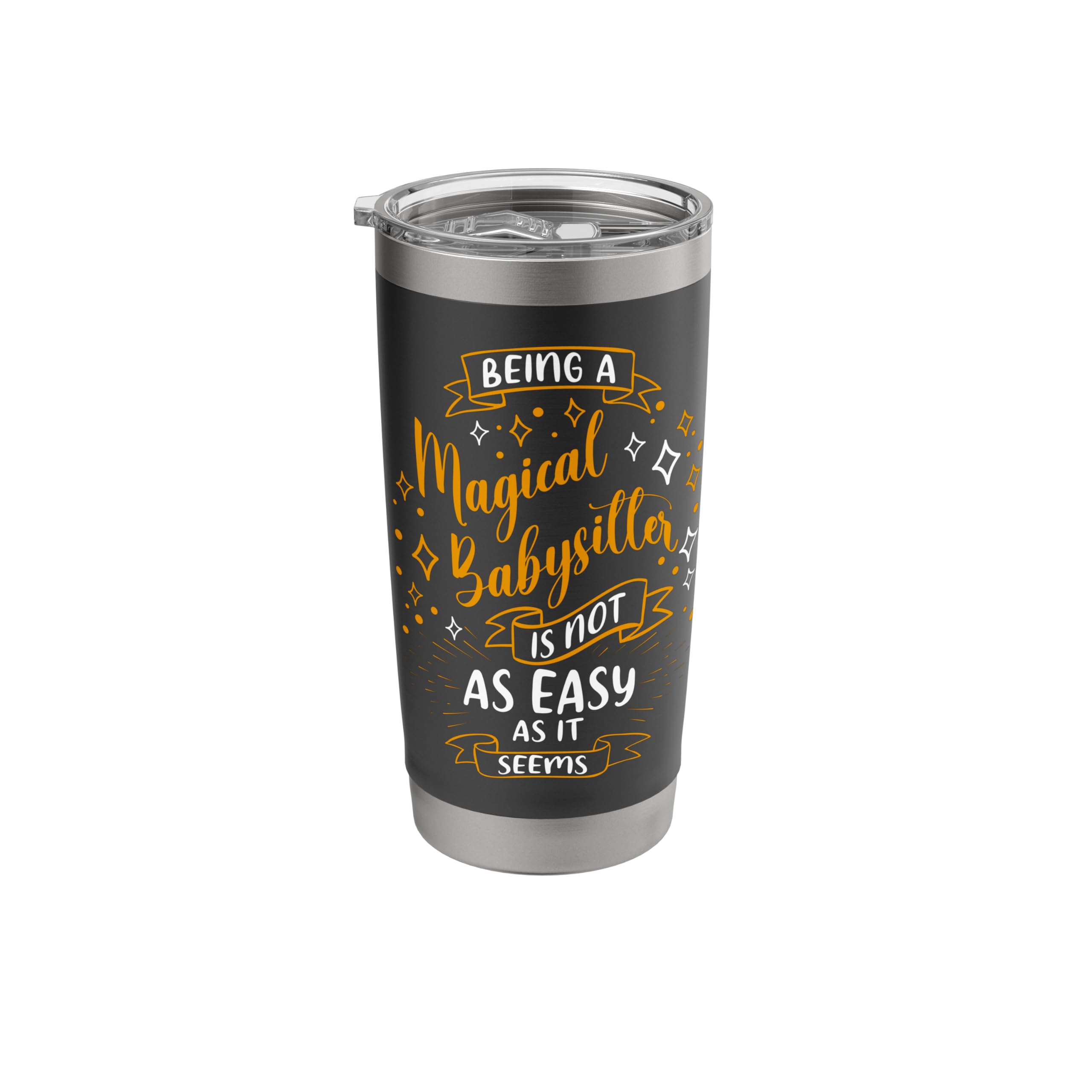 Magical Babysitter - Idea Christmas Babysitter Present Women Stainless Steel Insulated Tumbler