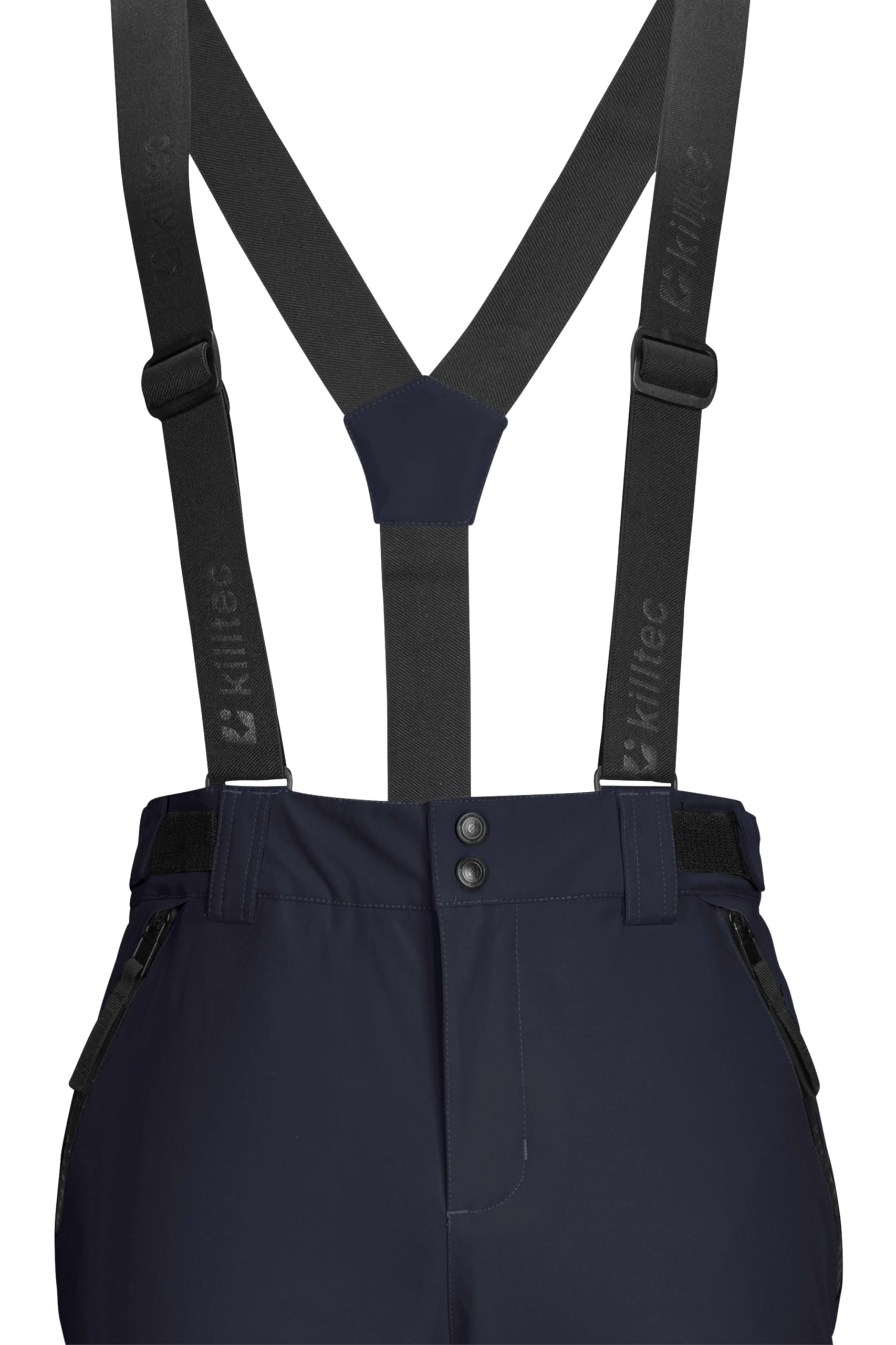 Killtec Herren Skihose/Funktionshose mit abnehmbaren Trägern, Kantenschutz, Schneefang und Beinventilation Ksw 83 Mn Ski Pnts