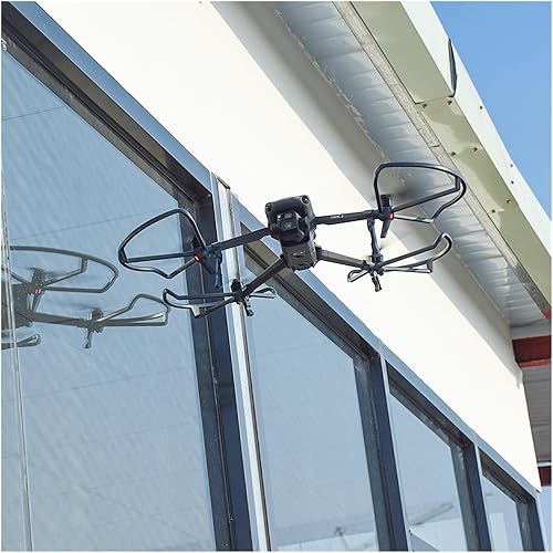 Miniatura 4 de SeiZed Funda protectora para D-JI Mavic 3 Propeller Guard Drone Protector Quick Release Instalar con accesorio de tren de aterrizaje (Color  2 en 1)