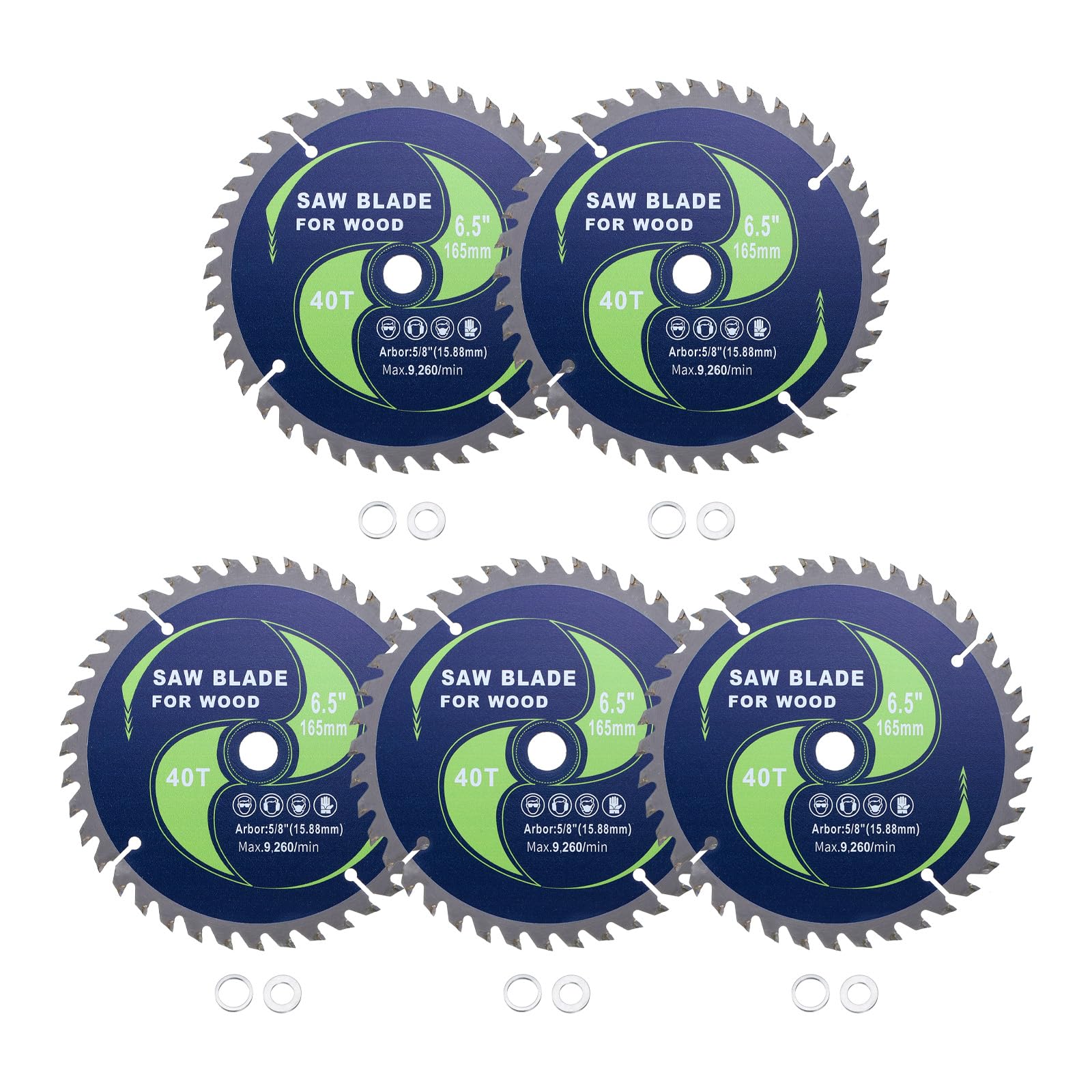 Kozelo 5pcs Circular Saw Blade