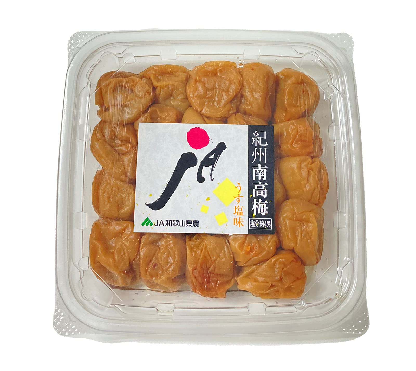 Amazon | JA和歌山県農 紀州南高梅 うす塩味梅干 400g | ホクレン