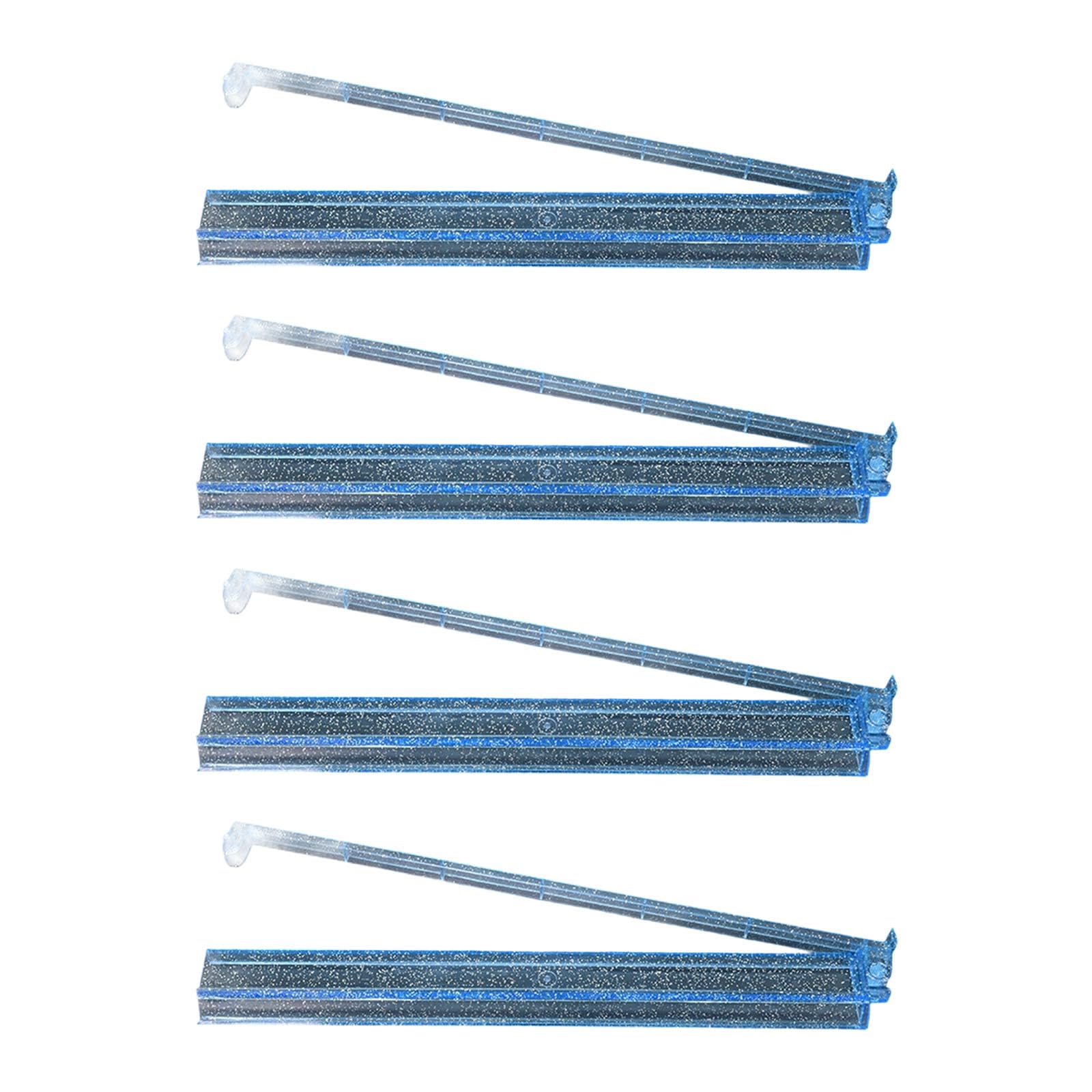 Lot de 4 supports Mahjong élégants en acrylique avec poussoir, organiseur de carreaux, pour activités de fête décontractées, professionnelles