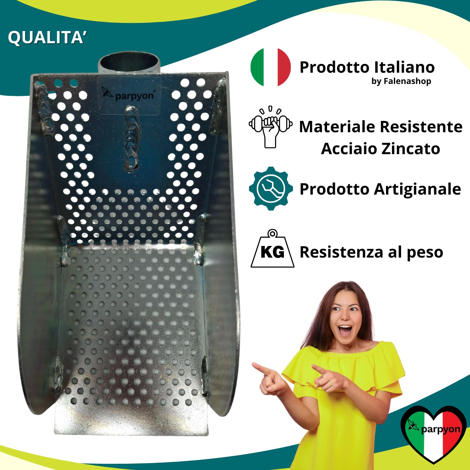 parpyon Paletta per pulizia Tombini in Acciaio Resistente Attrezzi pulizia tubature intasate per canaline canali di scolo otturato (X Tombino)