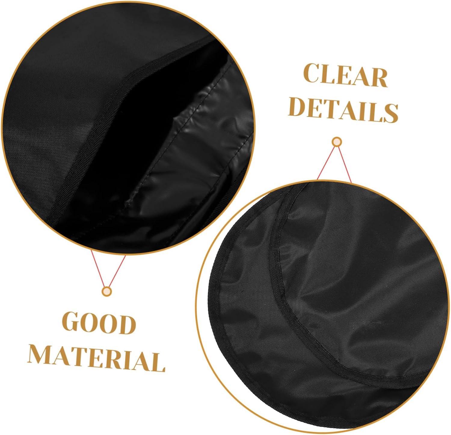 Garneck Handheld Discus Bag Discus Pouch Storage Carrying Case for Athletic Gear