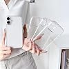 Case compatible with Coverzone iPhone 16 Super Flexible Built Camera Protected Silicone Protecting from Dust and Dirt Super Transparent Cover compatible with iPhone 16