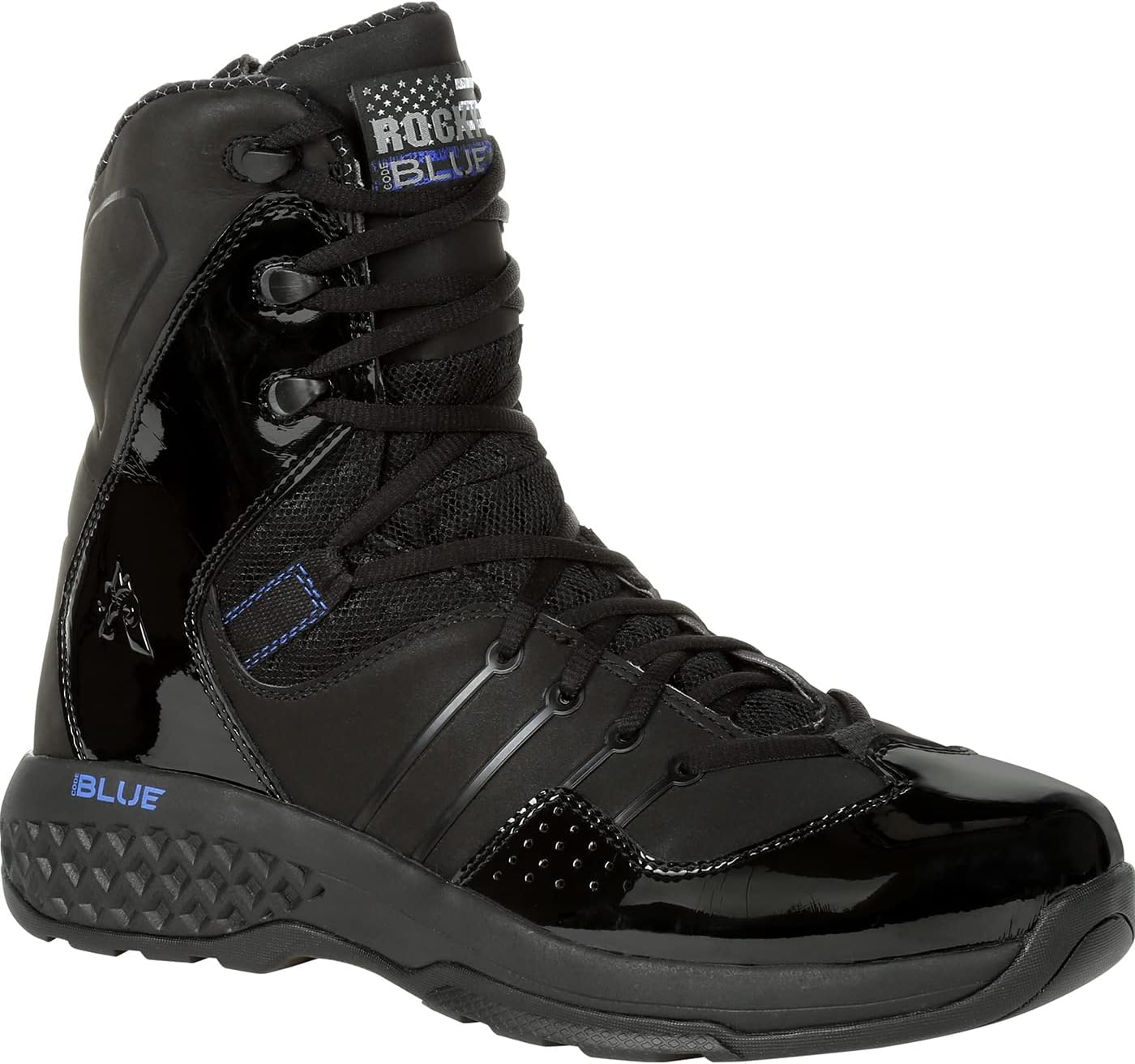 Rocky Code Blue 8" Public Service Boot - Web Exclusive mens Military and Tactical Boot