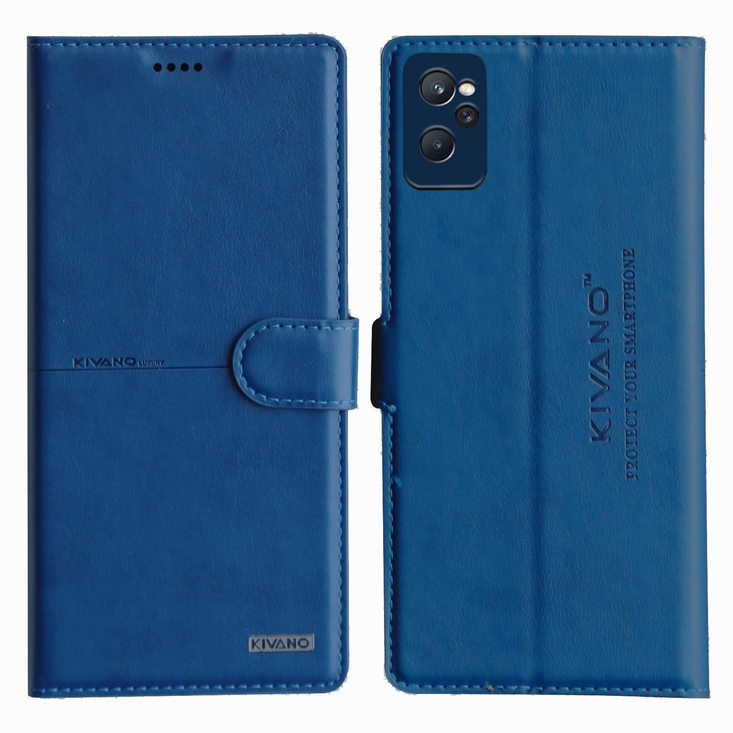 KIVANO® Compatible with Realme 9i Flip Cover | Leather Finish | Inside Pockets & Inbuilt Stand | Shockproof Wallet Style Magnetic Closure Back Cover Case (B09RH9PZ72) Amazon Price History, Amazon Price Tracker