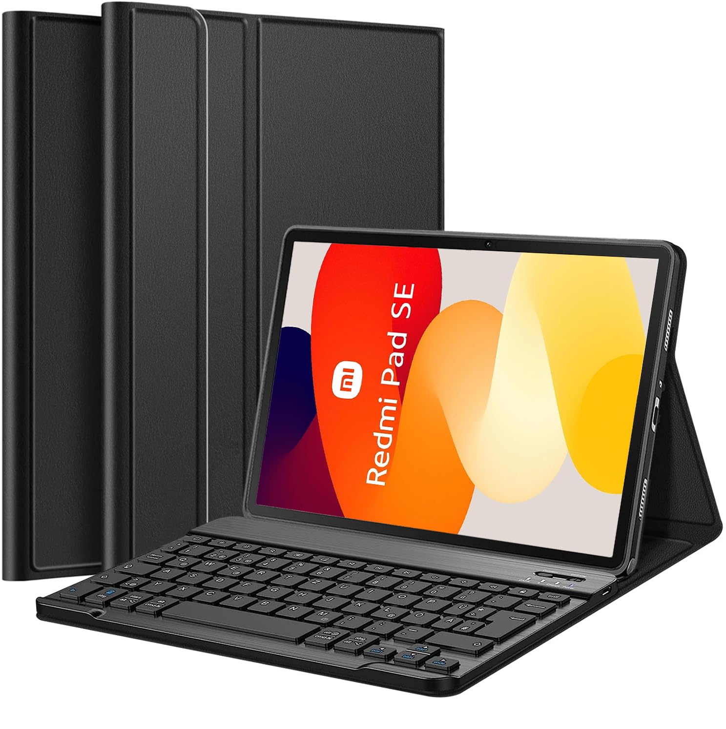 Bluetooth Tastatur Mit Hülle Für Xiaomi Redmi Pad 2 – Magnetisch Abnehmbar, QWERTZ Layout, Blau