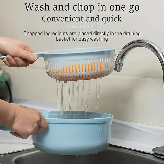 12 in 1 Multifunctional Vegetable Chopper, Vegetable Cutter, Mandoline Vegetable Slicer, with 5 Different Stainless Steel Blades, Can be Used for Peeling, Slicing, Shredding