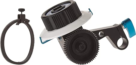 NeewerA Follow Focus with Single 15mm Rod Clamp Adjustbale Gear Ring Belt for DSLR Cameras DV Camcorder Film Video Cameras Fits Shoulder Supports Stabilizers Movie rigs NeewerA Follow Focus with Single 15mm Rod Clamp Adjustbale Gear Ring Belt for DSLR Cameras DV Camcorder Film Video Cameras Fits Shoulder Supports Stabilizers Movie rigs