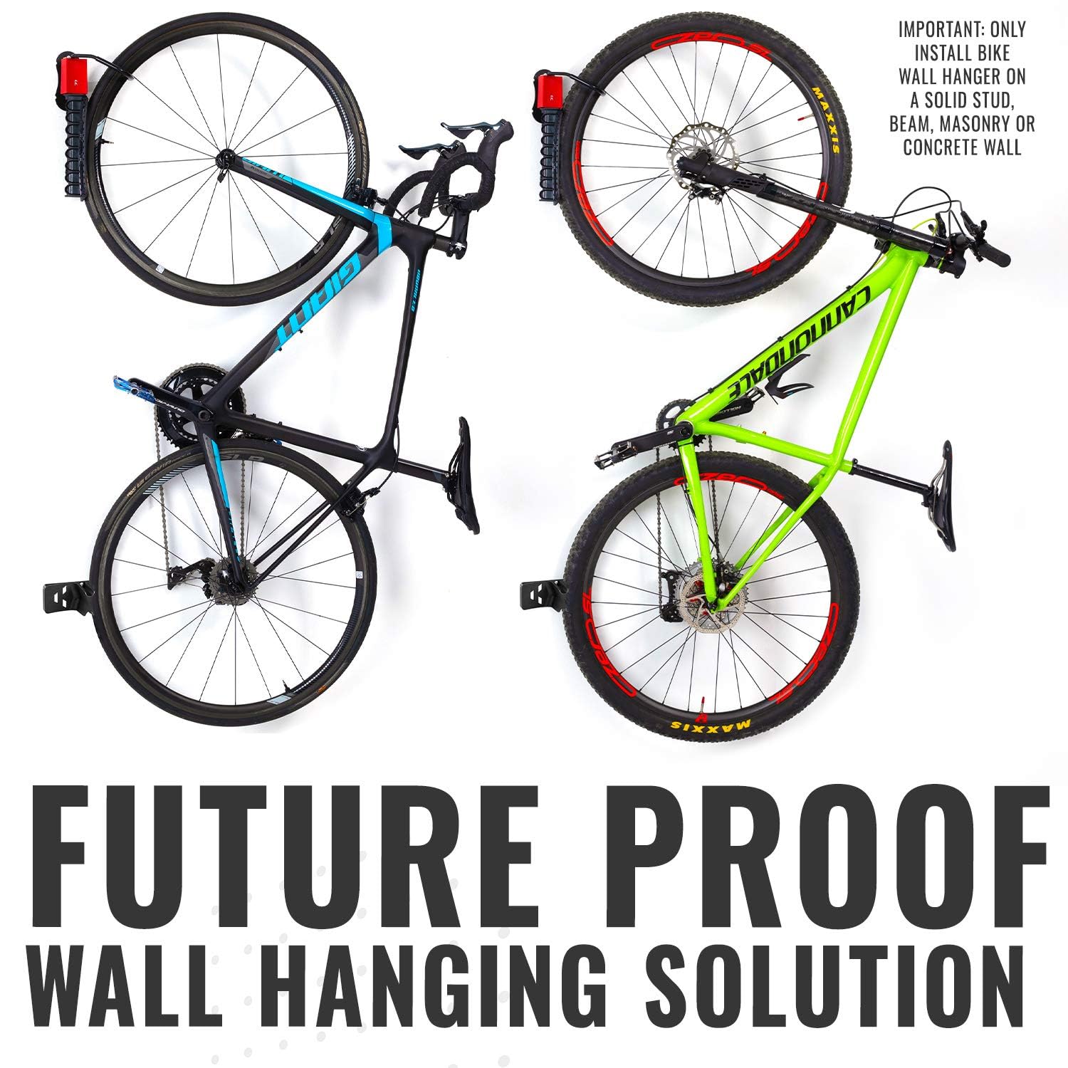 PRO BIKE TOOL スイベル自転車壁ハンガー 2パック Amazon.com: PRO BIKE TOOL Swivel Bike Rack - 2 Pack Indoor