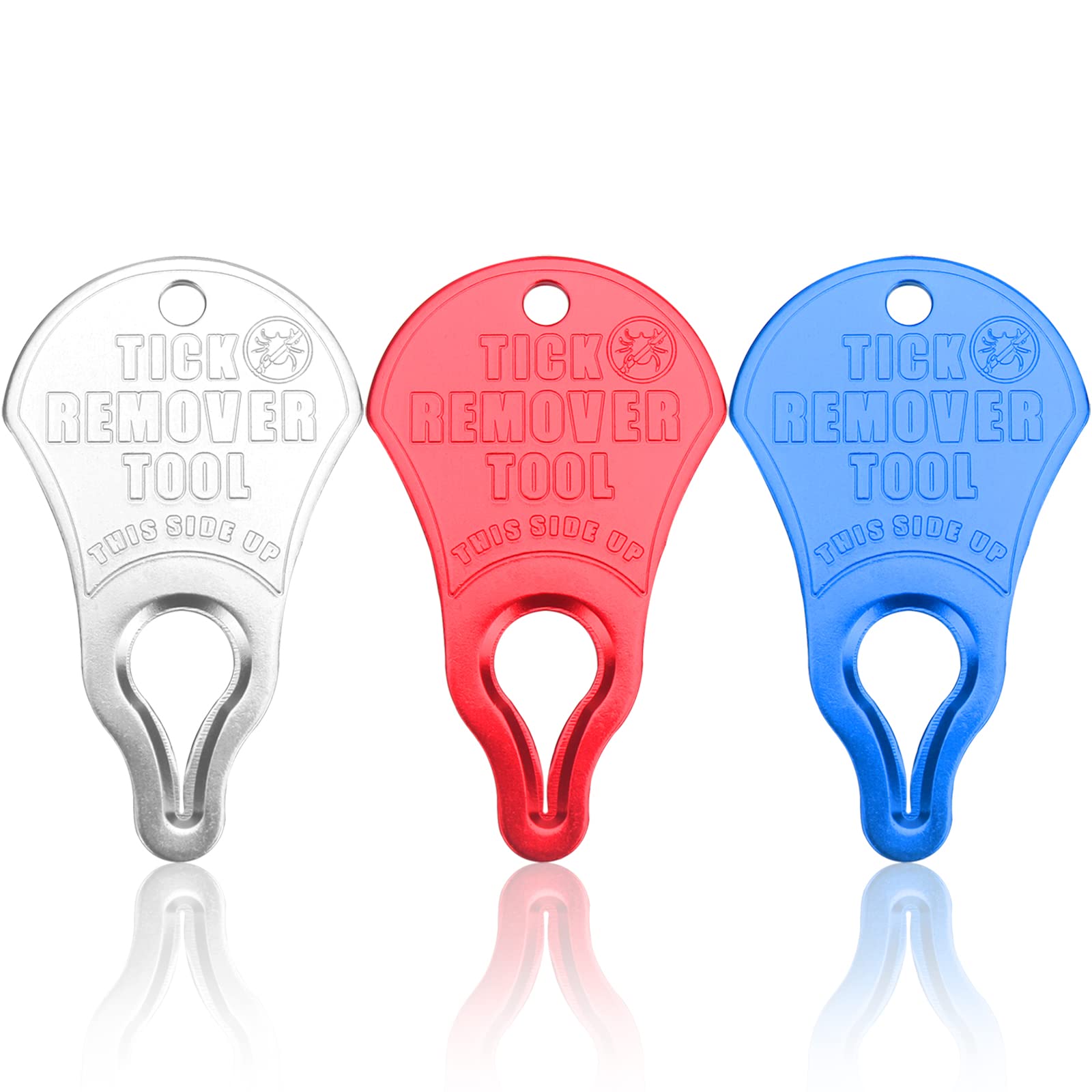 Tick Remover Tool 3 Pack, Suitable for Pets, Animals, and Humans, Portable Outdoor Living Essential Tick Remover Tools, Quick and Safe, and Reliable.