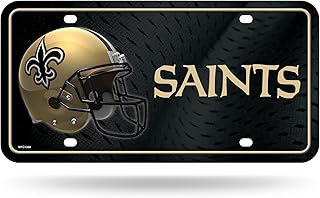 Rico Industries NFL Unisex-Adult Metal License Plate Tag