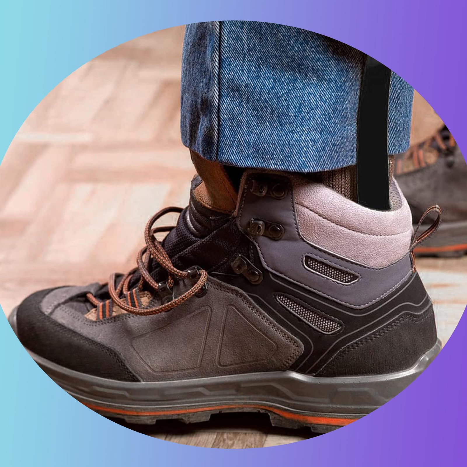 Calzascarpe Metallico Portatile ZOMAKE - 10.3cm Con Catena Per Donne E Anziani - Foto 10