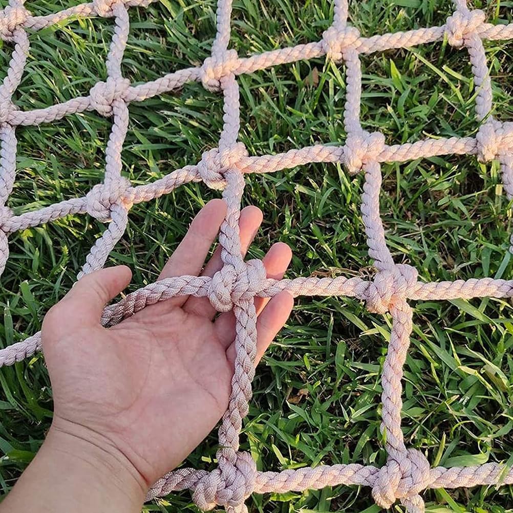 Rete di sicurezza da arrampicata per balcone, camion e casa sull'albero, 2 x 2 m, rete da arrampicata all'aperto, soluzione di sicurezza versatile per bambini e animali domestici