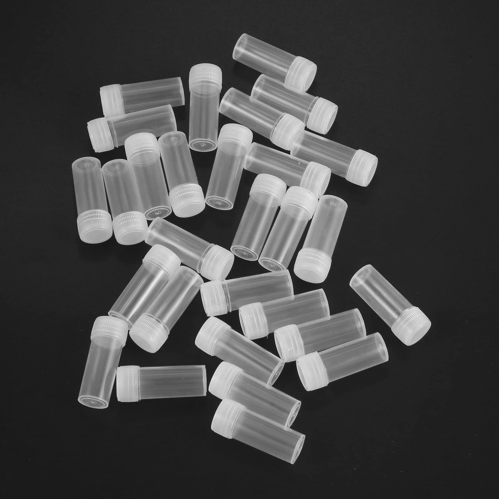 1000 Stück 5 Ml Plastik Proben Flaschen Trinkbare Mini Klar Aufbewahrungs Box Fläschchen Aufbewahrungs Behälter