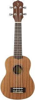 UKULELE SOPRANO 21 KAYKE SERIES NATURAL SAPELE KAL 300 SS FRISO E ROSETA EM ABS C/BAG KALANI, 15417