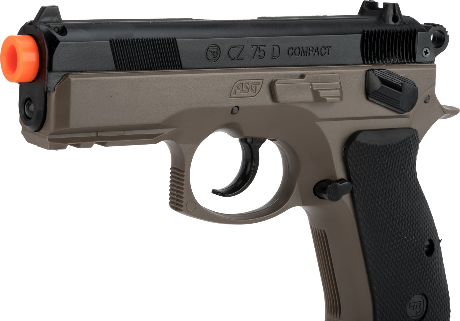 Amazon.com : Evike Airsoft - ASG Ceska Zbrojovka CZ.75D Compact