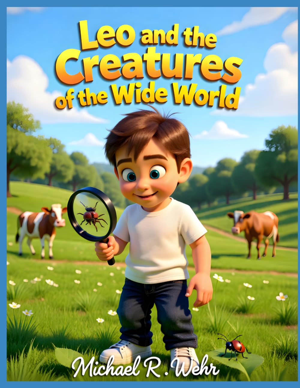 Leo and the Creatures of the Wide World: A Curious Animal Lover’s Adventure Discovering Bugs, Farm Animals, and Wildlife—And Dreaming of Becoming a Veterinarian