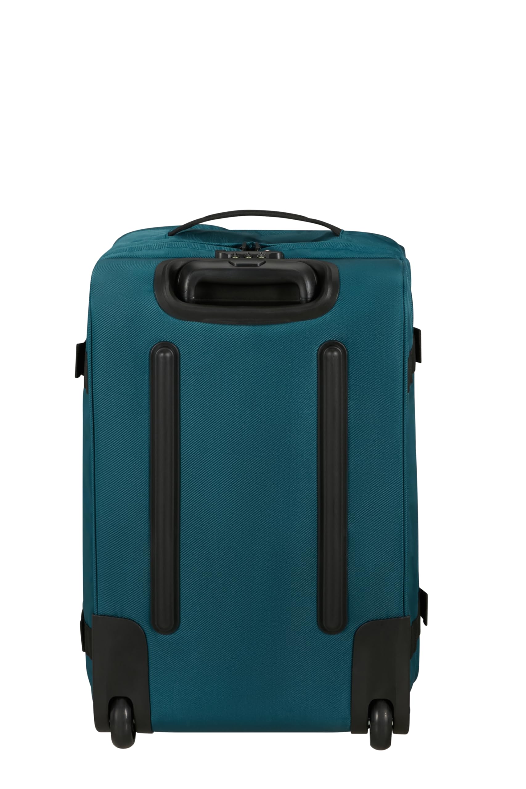 American Tourister Urban Track - Bolsa de Viaje con 2 Ruedas, 55 cm, Bolsa Ligera S con 2 Compartimentos y Cerradura TSA, 55 L, Ideal para Viajes Cortos - Blau (Totally Teal)