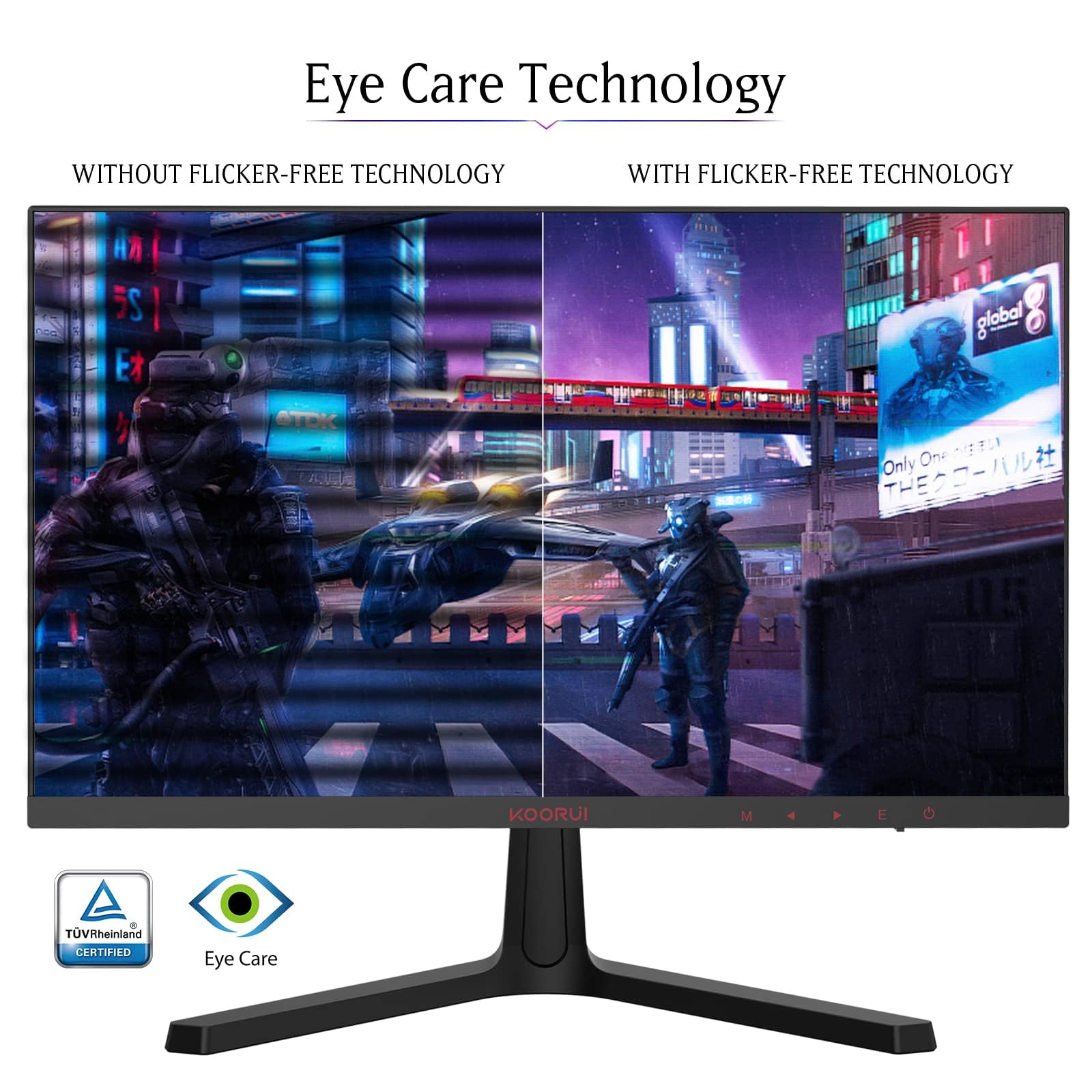 KOORUI 24E4 23.8インチ 165hz ゲーミングモニター KOORUI 24E4 23.8インチ 165hz ゲーミングモニター Amazon.co.jp