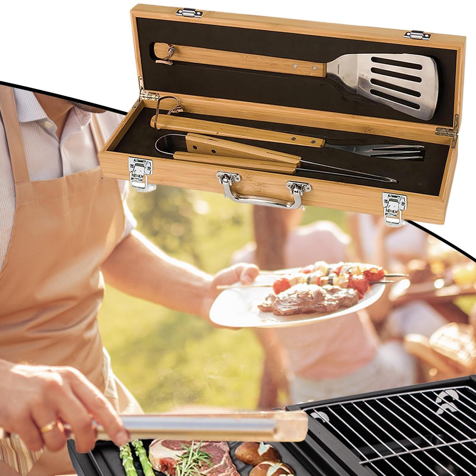 BBQ Zubehör Set Grill Set Mit Tasche