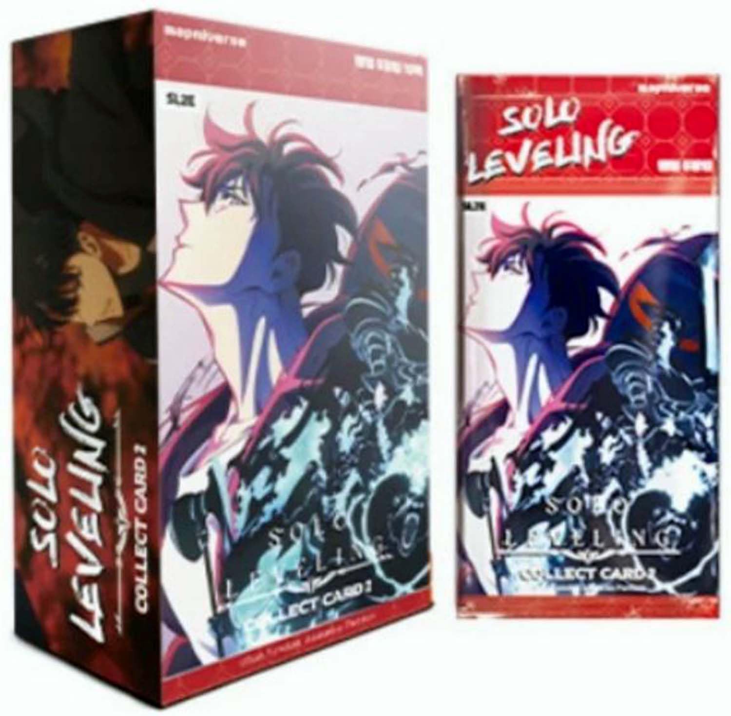 Amazon.com: Solo Leveling Collect Card Vol.2 Booster Box Korean