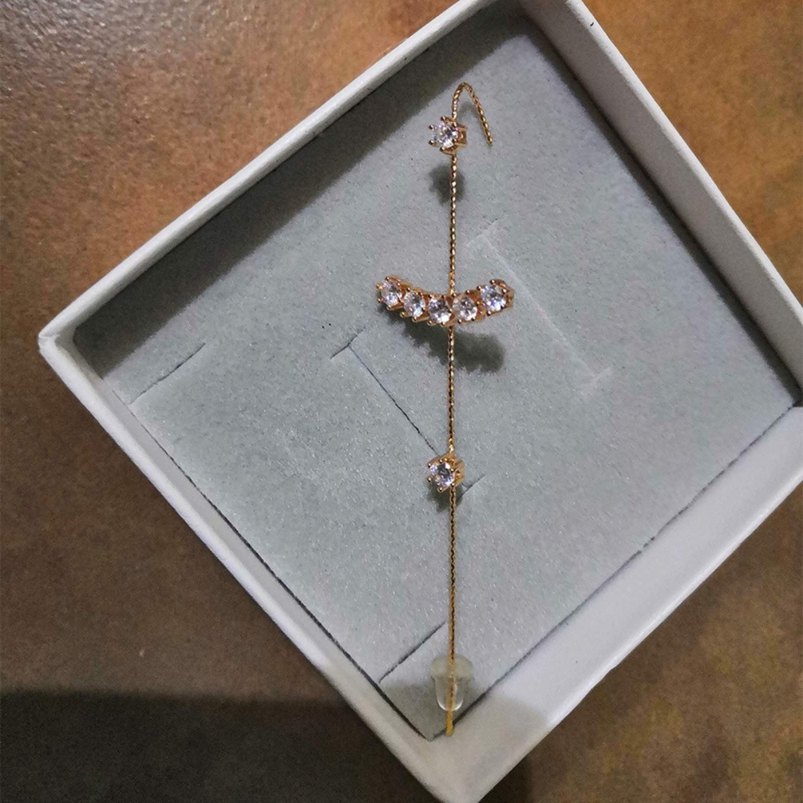 oorbellen zilver ketting ster lang
