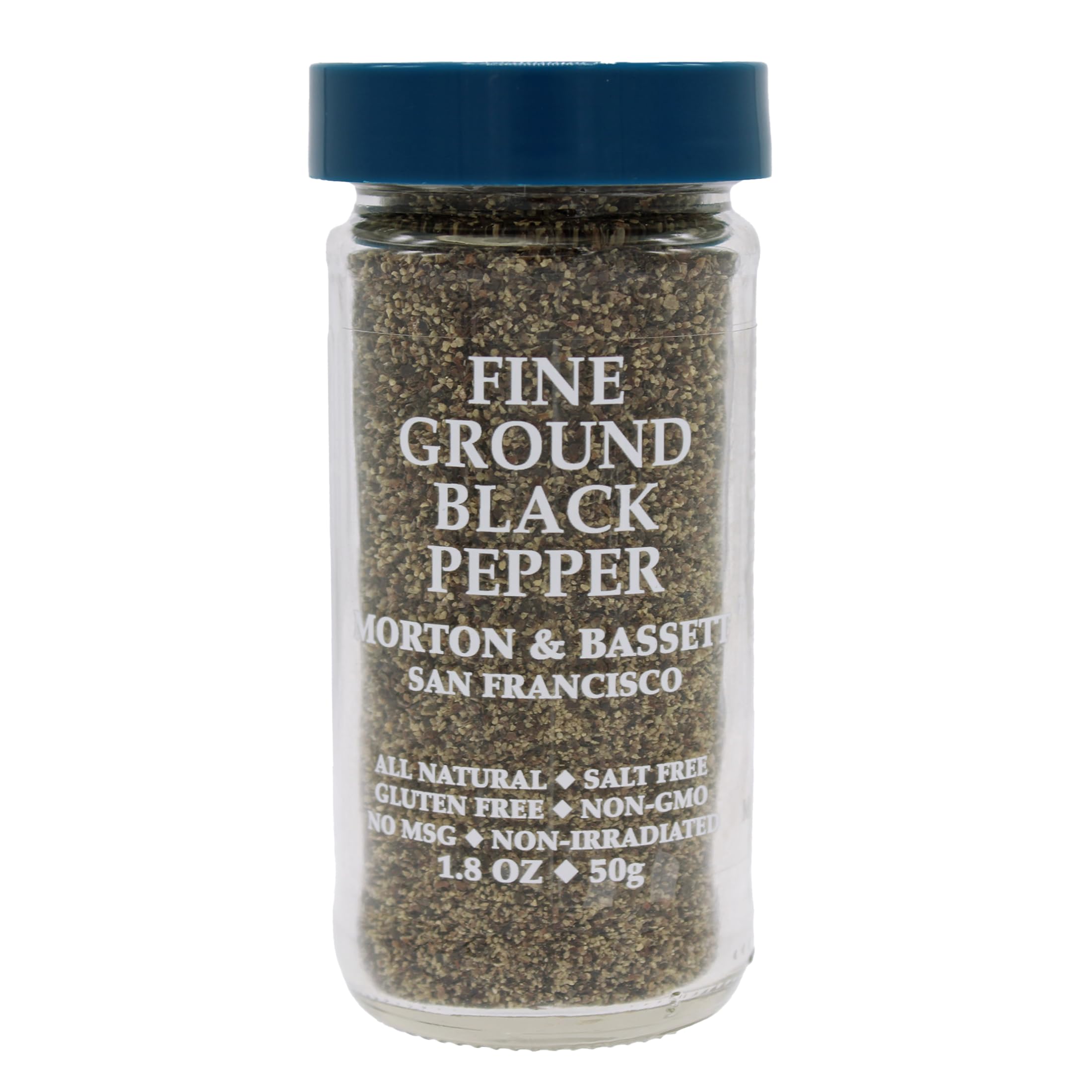 Morton & Bassett, And Seasoning Pepper Fine Ground Black, , 1.8 Oz