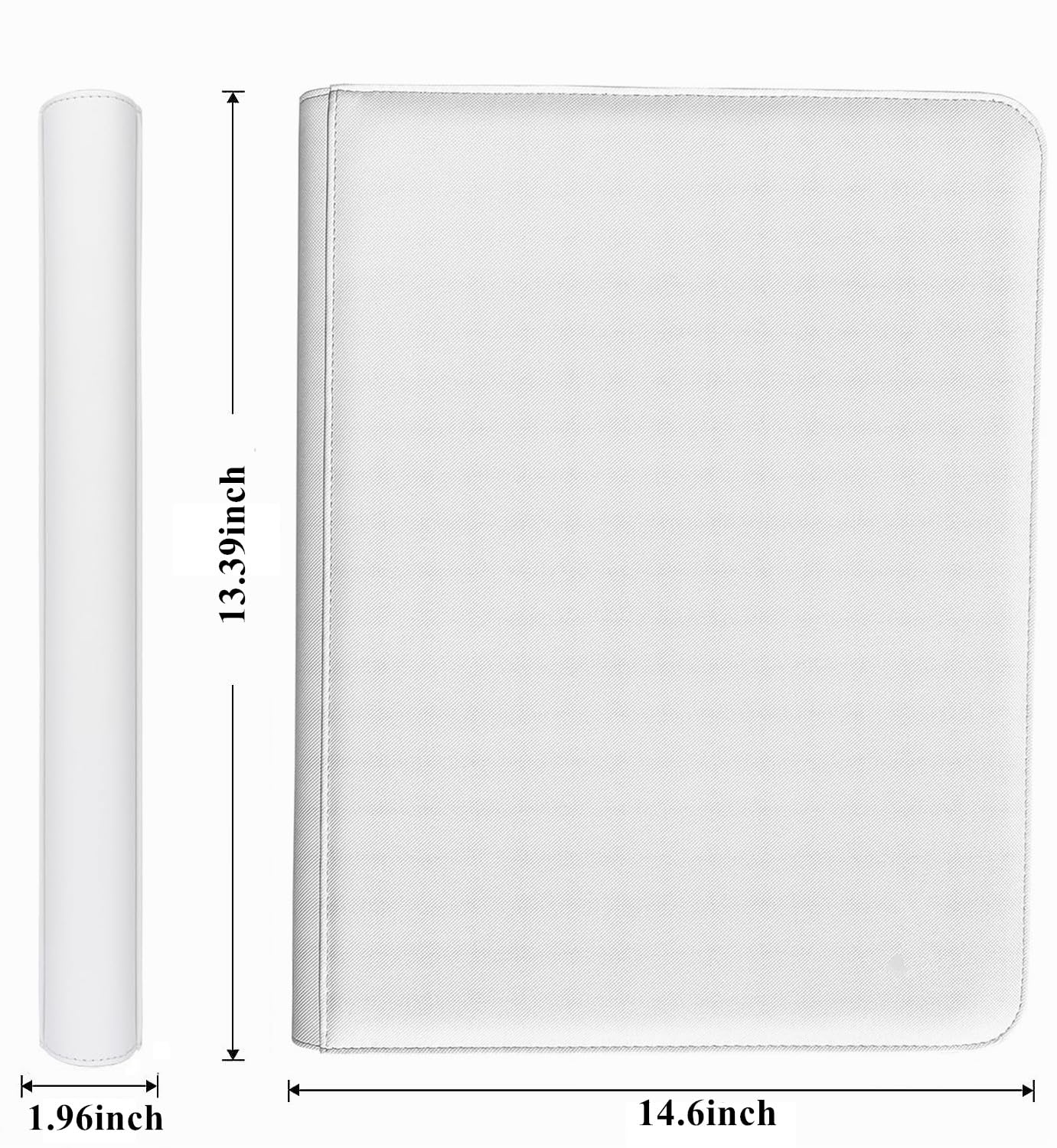 Carpeta de tarjetas clasificada de 60 bolsillos, álbum de soporte de losa de PSA de carga superior, carpeta de almacenamiento de tarjetas de piel sintética, carpeta de tarjetas PSA de 6 bolsillos con